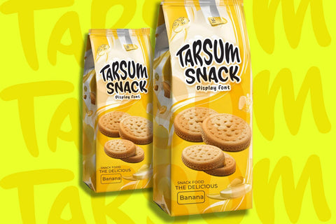 Thorisu - Snack Display Font Font twinletter 