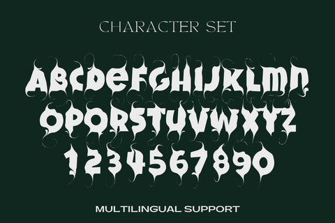Thornblade Font Dm Letter Studio 