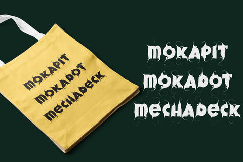 Thornblade Font Dm Letter Studio 