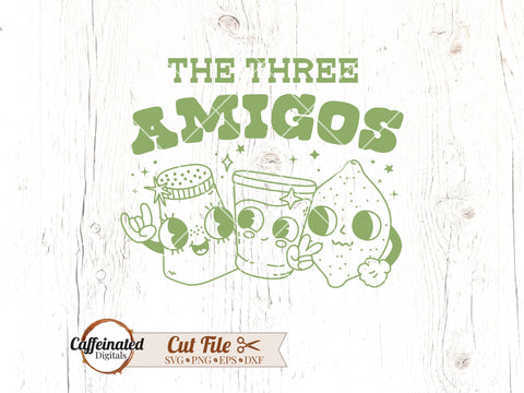Three Amigos Cinco De Mayo svg SVG Caffeinated SVGs 