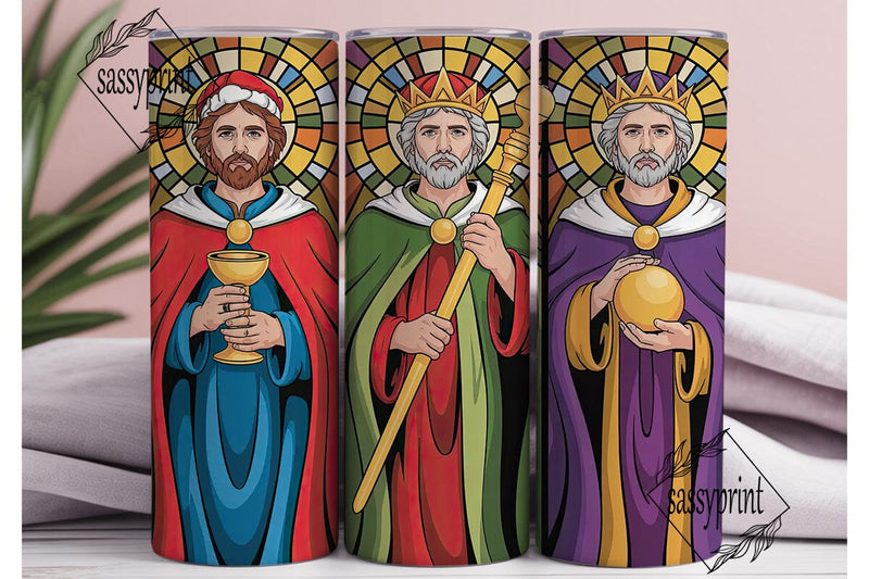 Three Kings Tumbler Wrap Sublimation sassyprint 