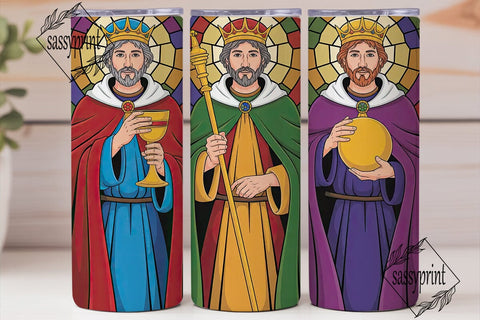 Three Kings Tumbler Wrap Sublimation sassyprint 