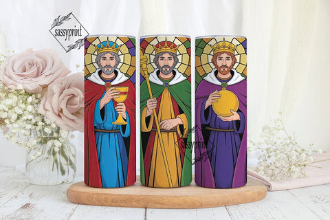 Three Kings Tumbler Wrap Sublimation sassyprint 
