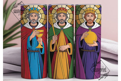 Three Kings Tumbler Wrap Sublimation sassyprint 