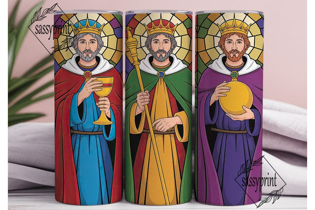 Three Kings Tumbler Wrap Sublimation sassyprint 