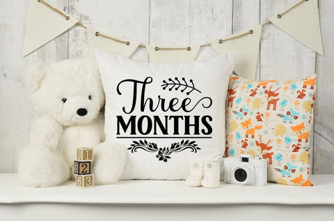 Three months SVG Design SVG Designangry 