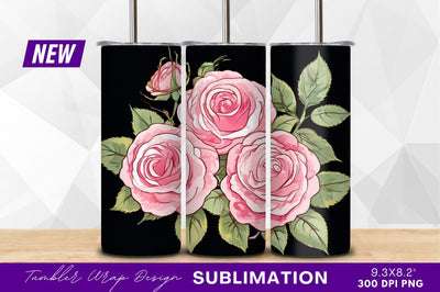 Three pink roses clipart png image Sublimation Regulrcrative 