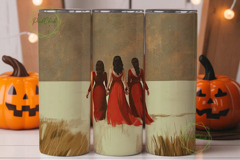 Three Sisters Tumbler Wrap PNG Sublimation PixelChick 