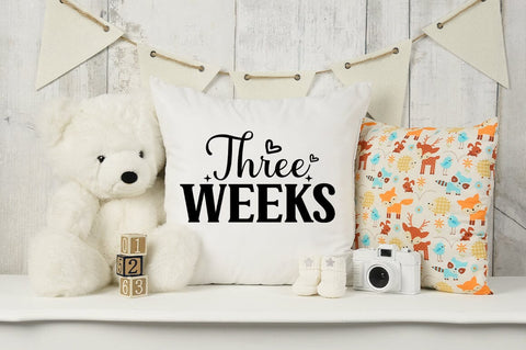 Three weeks SVG Design SVG Designangry 