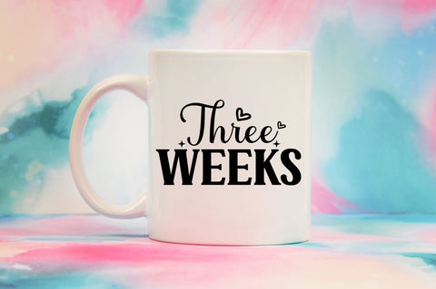 Three weeks SVG Design SVG Designangry 