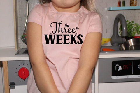 Three weeks SVG Design SVG Designangry 