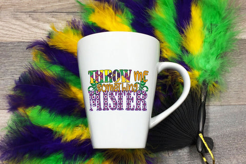 Throw Me Something Mister, Mardi Gras Sublimation Sublimation CraftLabSVG 