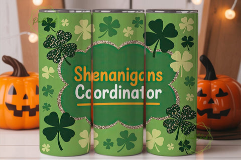 THSPanigans Coordinator 20oz Tumbler Sublimation PixelChick 