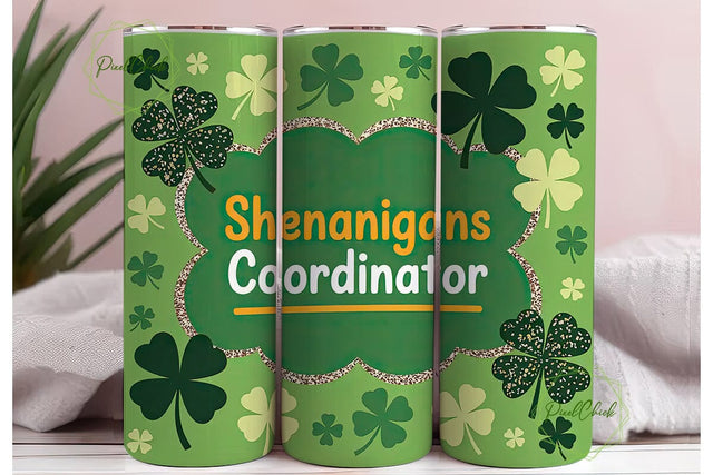 THSPanigans Coordinator 20oz Tumbler Sublimation PixelChick 