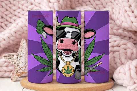 THSPjuana Cow 20oz Tumbler Wrap Sublimation DesignSVG 