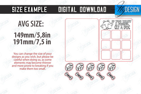 Tic Tac Toe Laser Cut Bundle | Home Pets | Classic Game | Noughts and Crosses | Board Game | CNC Files SVG Fly Design 