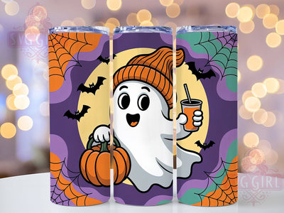 Tie Dye Groovy Ghost Halloween Tumbler, Spooky Tie Dye Wrap, Retro Ghost Sublimation, Cute Halloween Drinkware, Colorful Ghost Tumbler, Groovy Spooky Cup, Haunted Tie Dye Design Sublimation SvggirlplusArt 