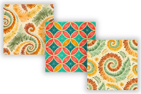 Tie-Dye Swirl Seamless Pattern - Psychedelic Rainbow & Pastel Waves Digital Pattern FloridPrintables 