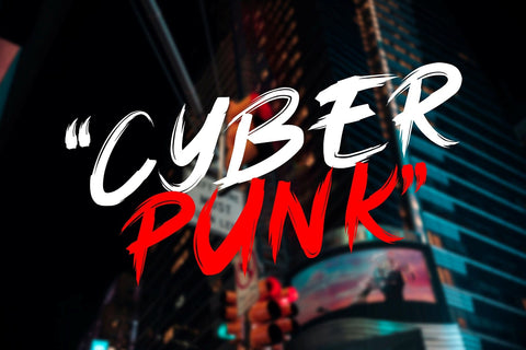 Tigbrush - Simple Brush Font Font Mozzatype 