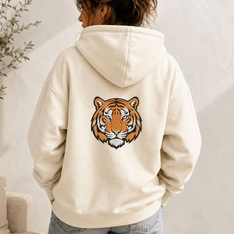 Tiger Face Machine Embroidery Design – Wild Animal Head Embroidery File Embroidery/Applique DESIGNS PatternFeed8 