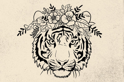 Tiger svg, tiger with glasses bubble gum , Tiger mascot svg , funny Wild Animal head Clipart, mascot logo Vector SVG DesignDestine 