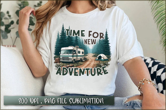 Time for new adventure Sublimation Sublimation Shetara Begum 