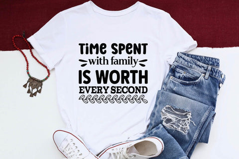 Time spent with family is worth every second SVG Angelina750 