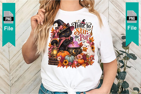 Time to Stir the Pot PNG Designs Sublimation Craftlabsvg24 