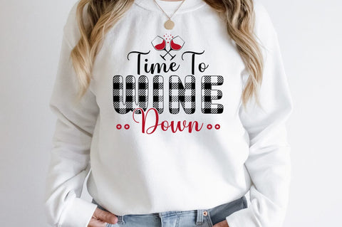 Time To Wine Down SVG Design SVG Designangry 