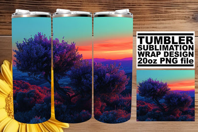 Timeless Floral Wonder: Retro Tumbler Sublimation Sublimation afrosvg 