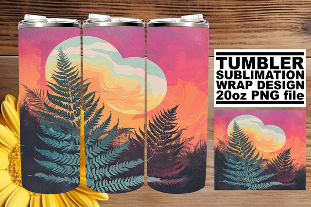 Timeless Floral Wonder: Retro Tumbler Sublimation Sublimation afrosvg 