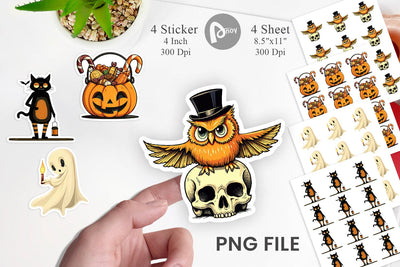 Timeless Tricksters Sticker Sublimation artnoy 