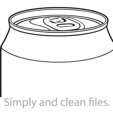 Tin can with open key SVG TribaliumArtSF 