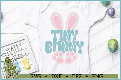 Tiny Bunny Ears and Feet SVG File SVG Crunchy Pickle 