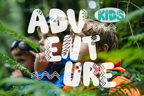 Tiny Kids - Playful Decorative Display Font Font Mozzatype 