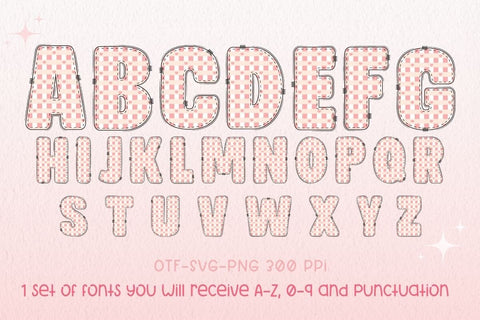 Tiny - Lovely Colorful Font Font AnningArts Design 