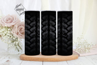 Tire Tread 20oz Tumbler Wrap Sublimation sassyprint 