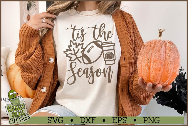 Tis The Season Fall SVG File SVG Crunchy Pickle 