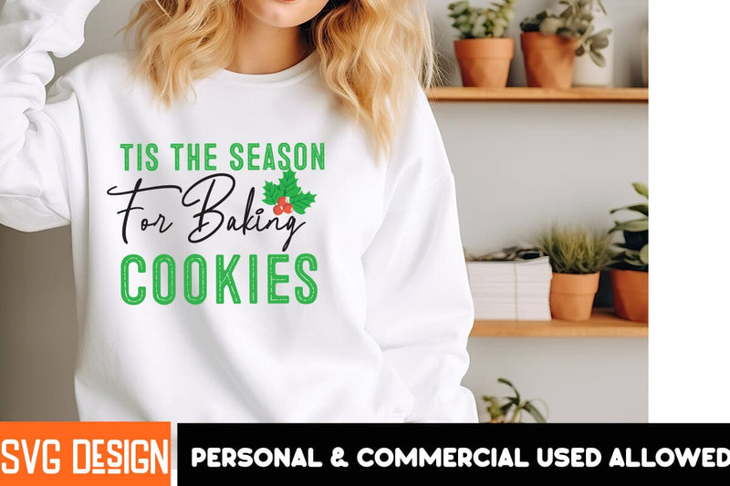 Tis The Season For Baking Cookies-01 SVG Design SVG BlackCatsMedia 