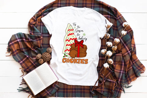 Tis the Season for Baking Cookies, Christmas Sublimation Sublimation CraftLabSVG 
