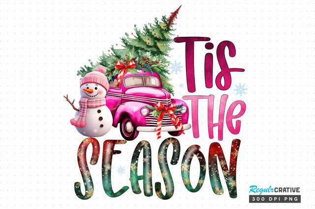 Tis the season png Design Sublimation Regulrcrative 