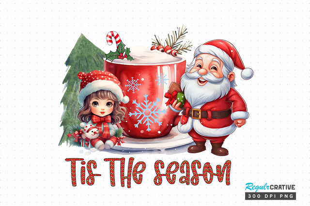 Tis the season png design Sublimation Regulrcrative 
