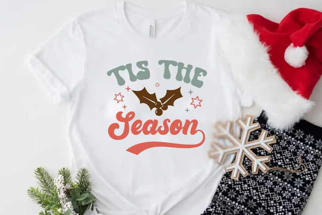 Tis the Season, Retro Christmas Svg, Christmas shirt design, Christmas Mega bundle, Christmas Retro Svg, Vintage Christmas Svg, Retro Xmas png sublimation SVG FiveStarCrafting 
