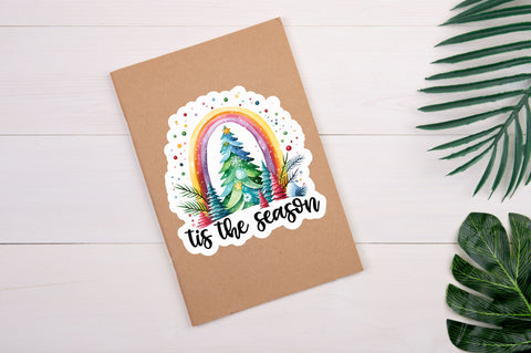 Tis the season Sticker Design Sublimation Regulrcrative 
