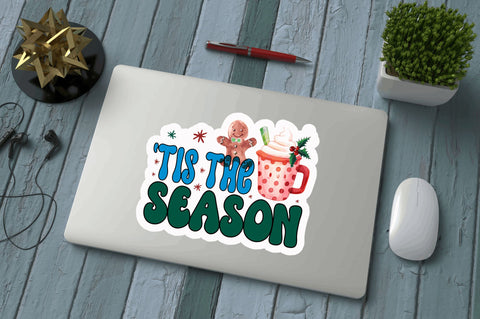 Tis the season Stickers Design Sublimation Regulrcrative 