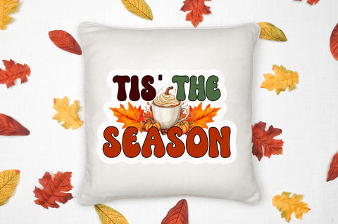 Tis the season Stickers Design Sublimation Regulrcrative 