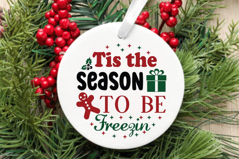 Tis the season to be freezin SVG Angelina750 