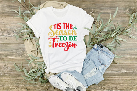 Tis the season to be freezin SVG Angelina750 