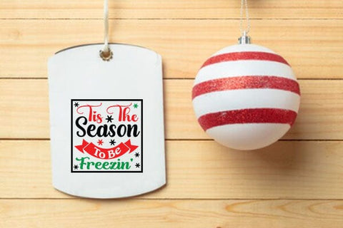 Tis The Season To Be Freezin SVG Angelina750 