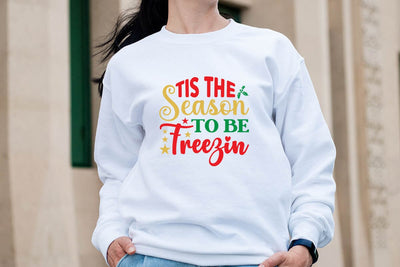 Tis the season to be freezin SVG Angelina750 